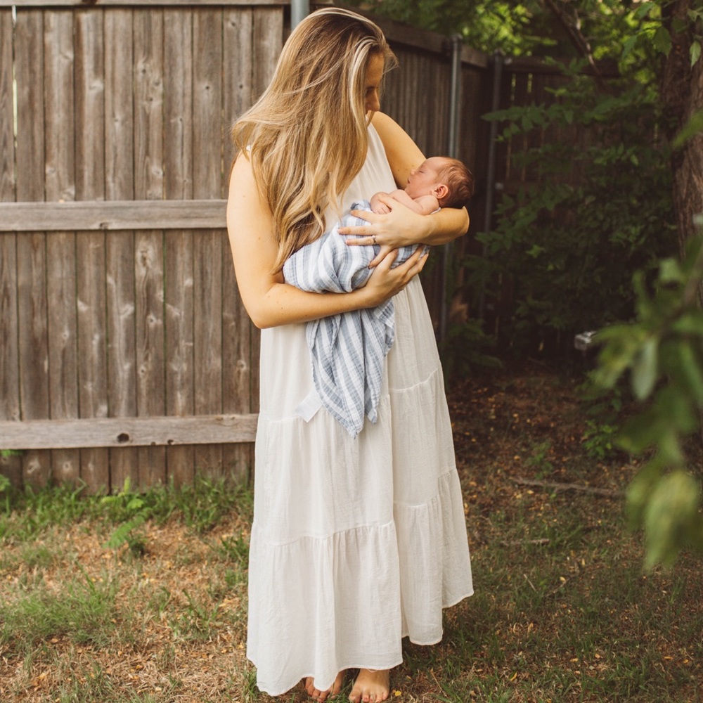Target A New Day White Sleeveless Tiered Dress